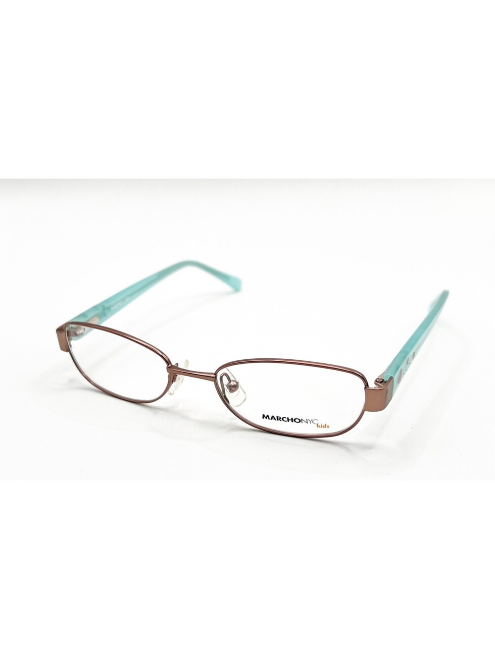 Marchon Nyc Hayley 210 Brown Authentic Eyeglasses 46-16-125